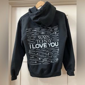 Lonely Ghost “I’ll Go If You Go” Hoodie Size Small EUC